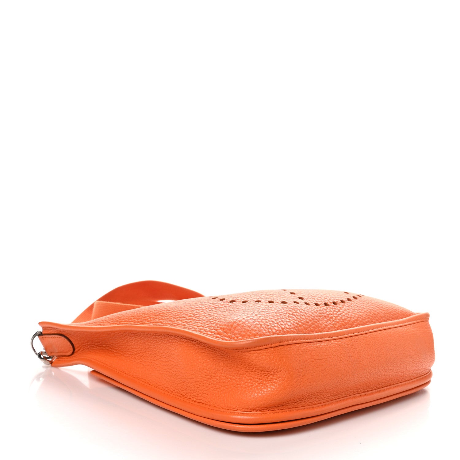 Hermes Taurillon Clemence Evelyne II PM Orange 4 of 10