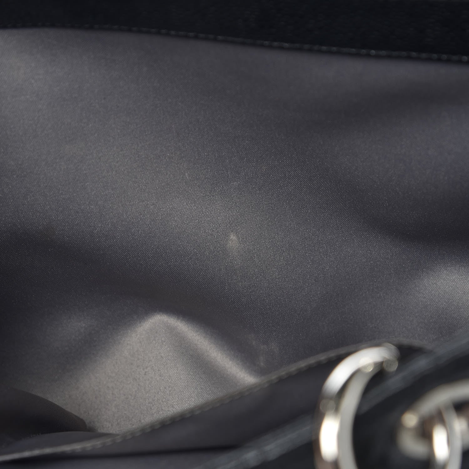 Chanel Caviar Quilted XL Grand Shopping Tote GST Black 9 of 17