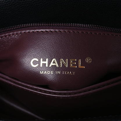Chanel Caviar Quilted Mini Coco Handle Flap Black 6 of 11