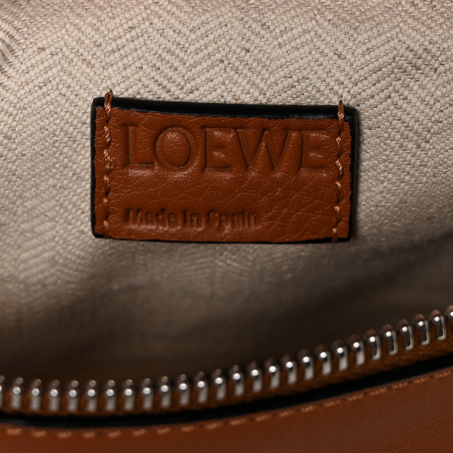 Loewe Calfskin Small Puzzle Bag Tan 7 of 11