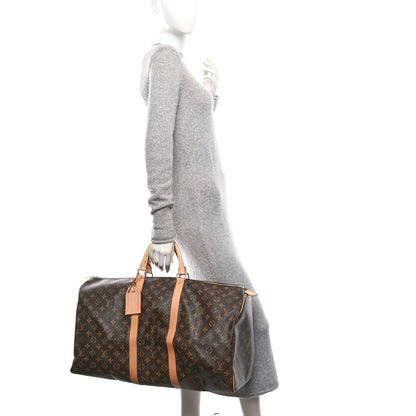 Louis Vuitton Monogram Keepall 55 2 of 9