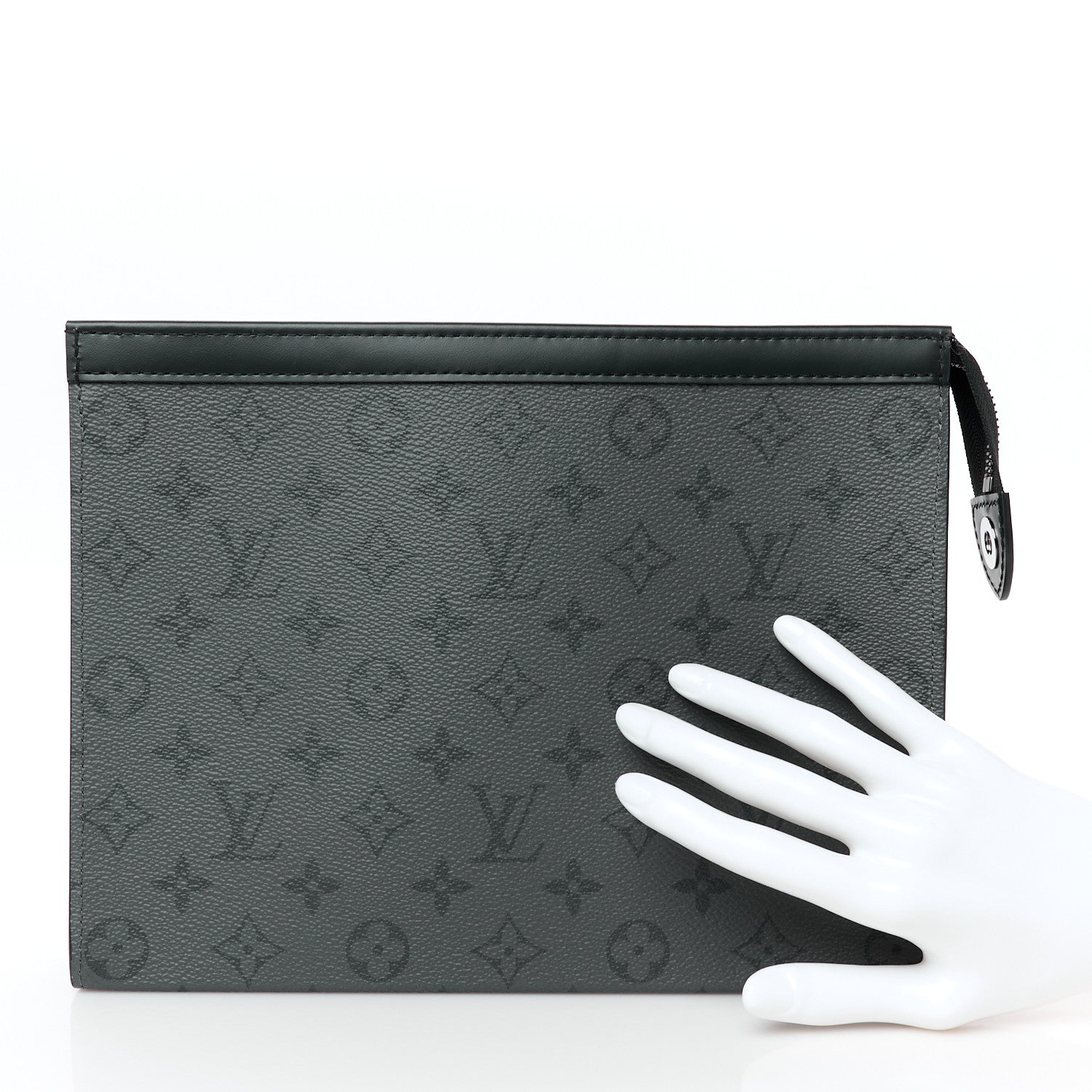 Louis Vuitton Monogram Eclipse Reverse Pochette Voyage MM 2 of 7