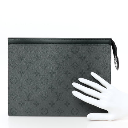 Louis Vuitton Monogram Eclipse Reverse Pochette Voyage MM 2 of 7