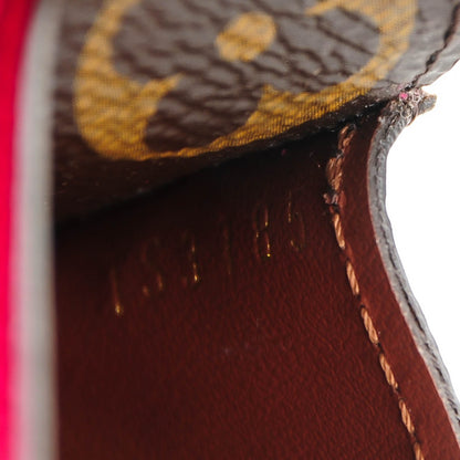 Louis Vuitton Monogram 2015 Christmas Animation Sarah Wallet Hibiscus 7 of 7
