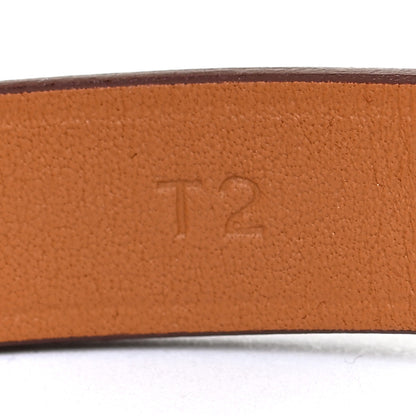 Hermes Swift Kelly Double Tour Bracelet T2 Gold 5 of 7