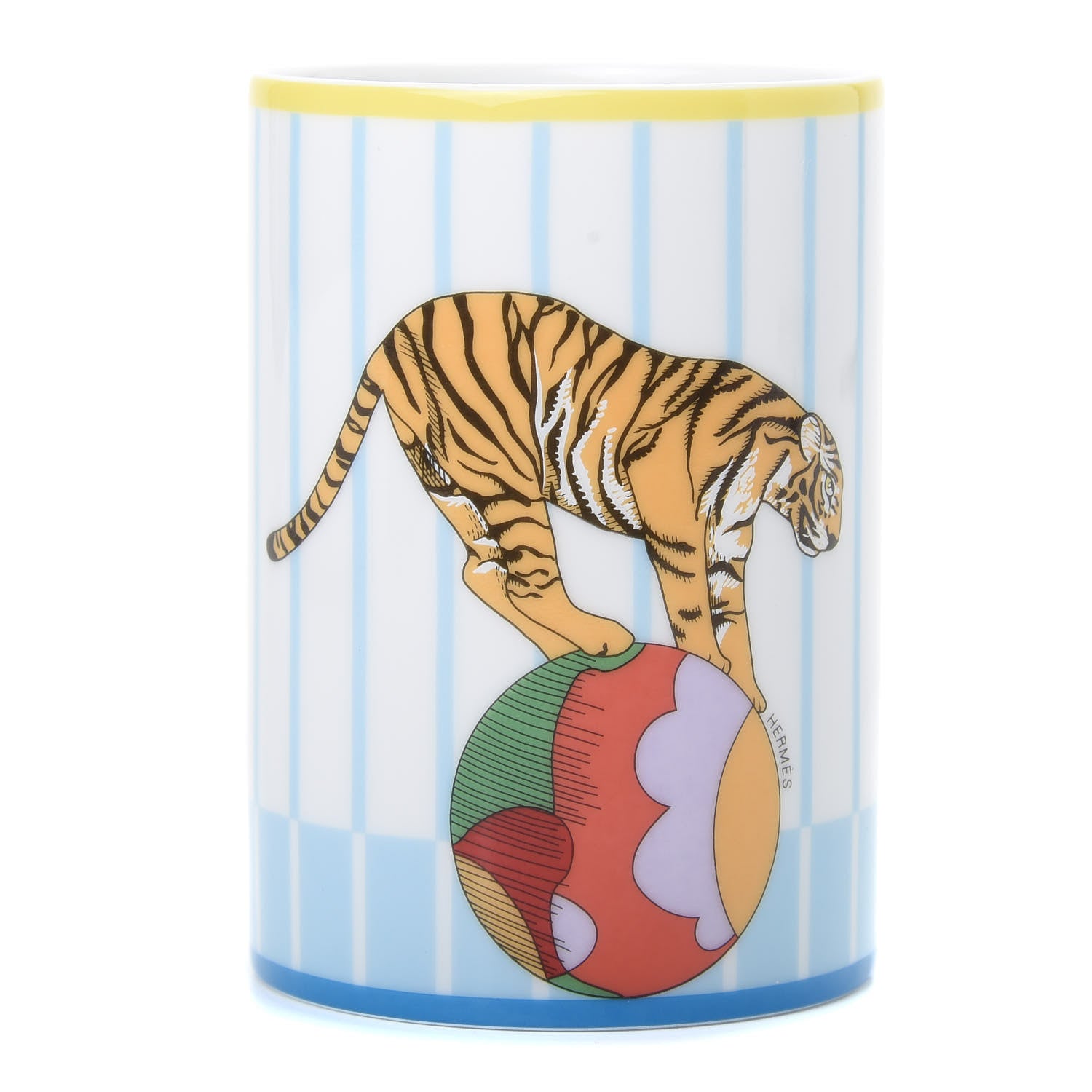 Hermes Porcelain Large Circus Tumbler 1 of 6