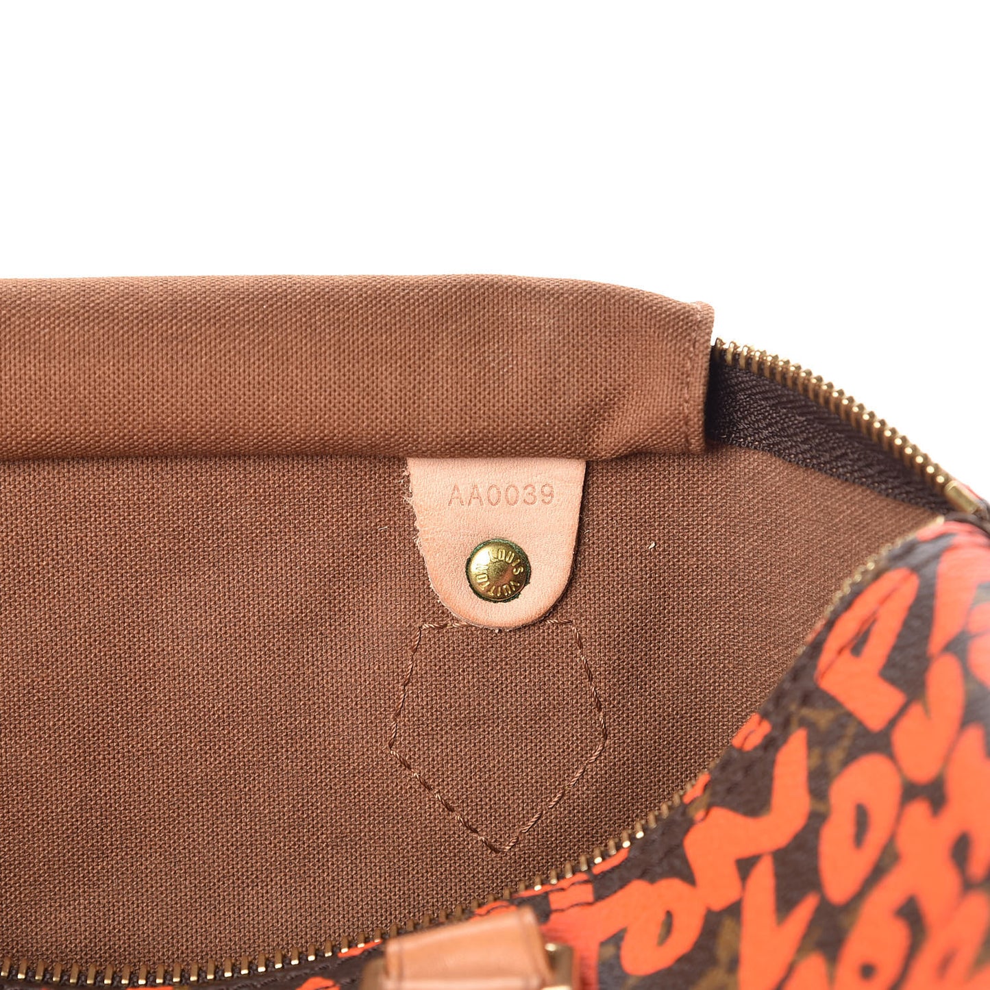 Monogram Graffiti Speedy 30 Orange