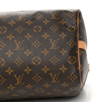Louis Vuitton Monogram Speedy Bandouliere 35 10 of 14