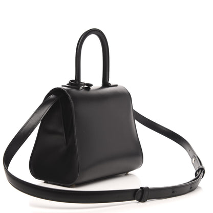 Delvaux Box Calfskin Mini Brillant Satchel Black 3 of 9