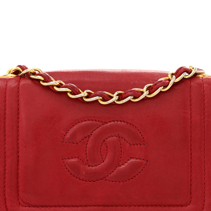 Chanel Lambskin Mini CC Timeless Flap Red 8 of 16