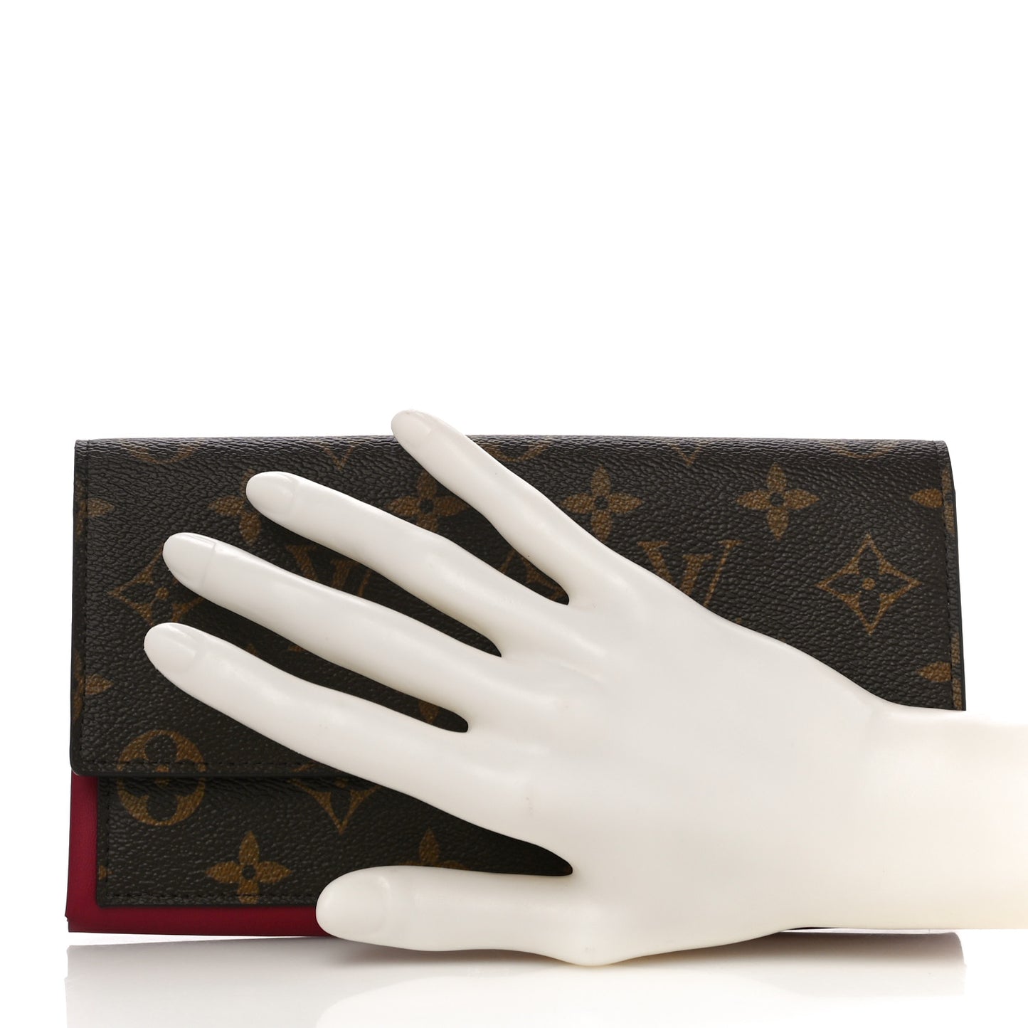 Monogram Flore Wallet Fuchsia