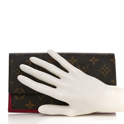 Louis Vuitton Monogram Flore Wallet Fuchsia 2 of 9