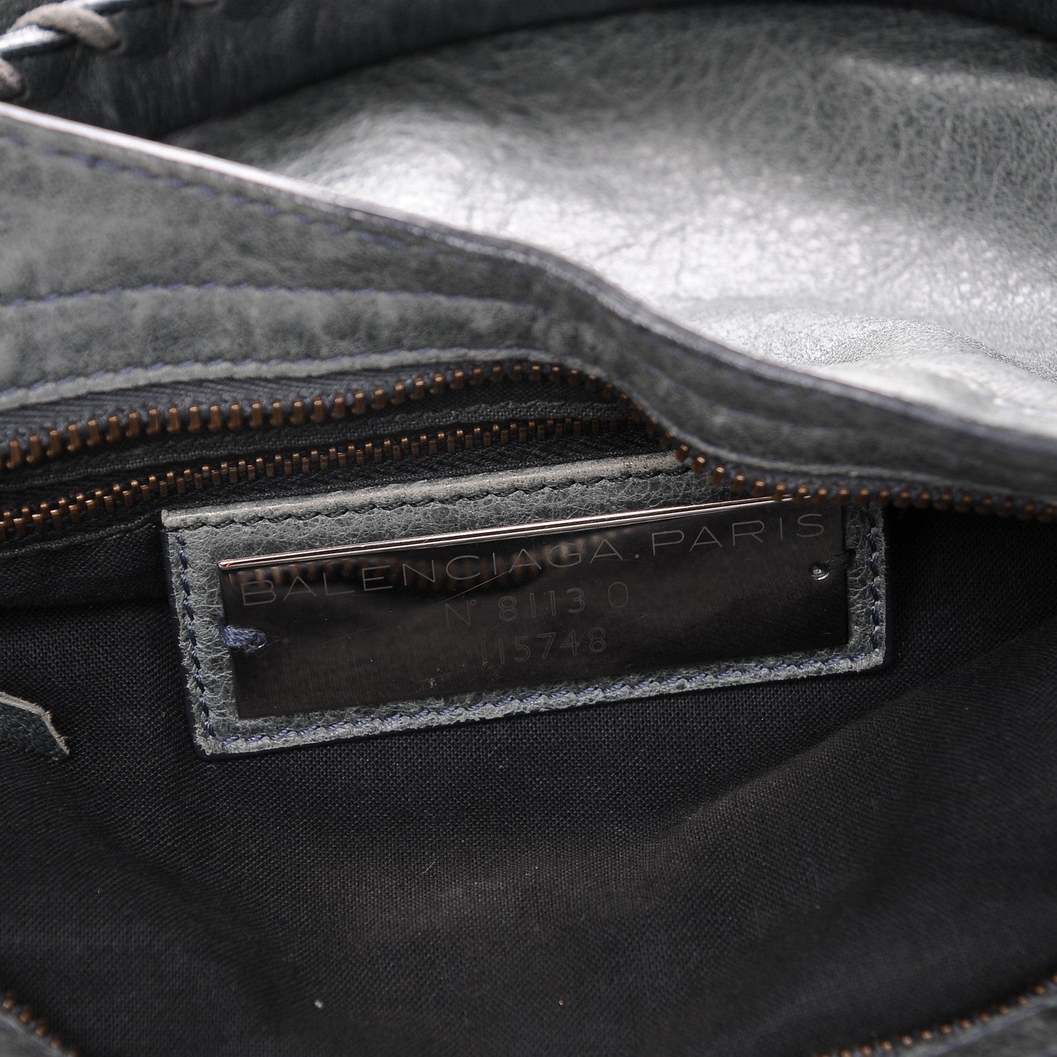 Balenciaga Agneau Classic Hardware City Anthracite 11 of 12