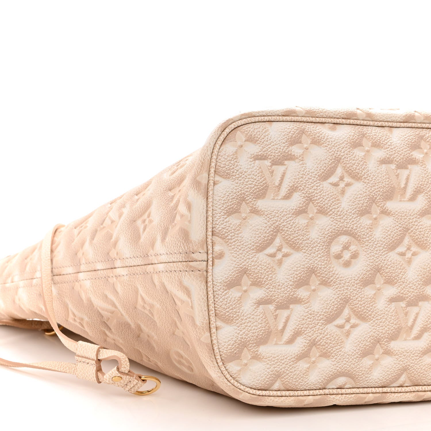 Louis Vuitton Empreinte Monogram Summer Stardust Neverfull MM Beige Clair 9 of 10