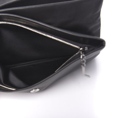Chanel Lambskin Accordion Globe Clutch Black 13 of 17