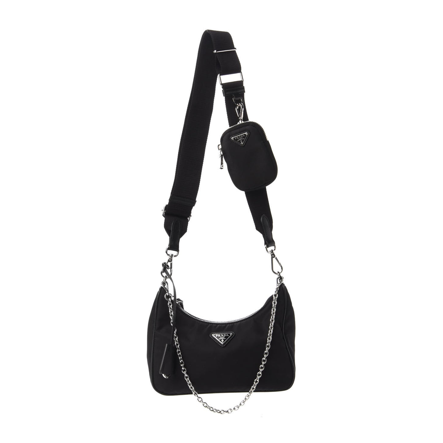 Nylon Re-Edition 2005 Shoulder Bag Black