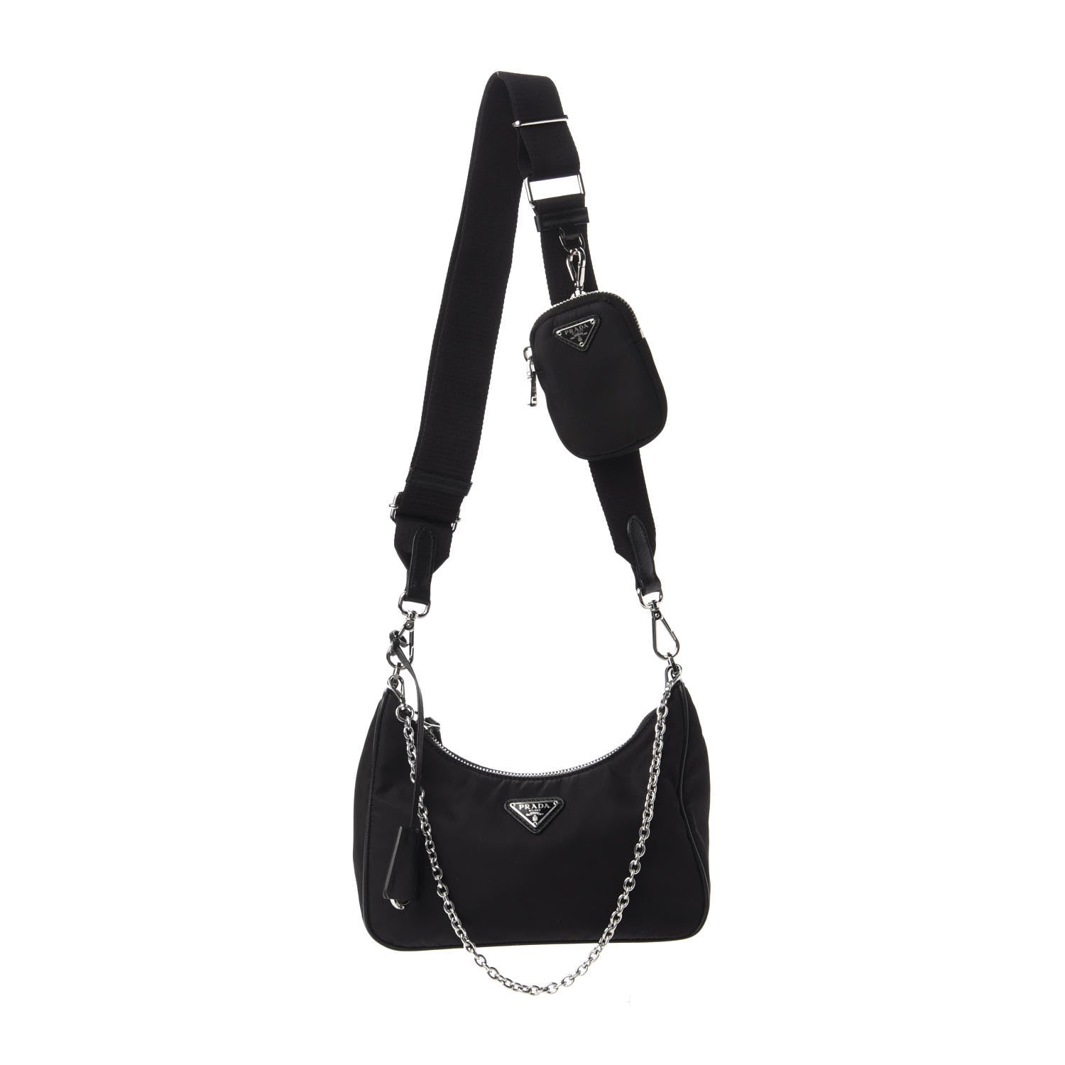 Prada Nylon Re-Edition 2005 Shoulder Bag Black 1 of 9