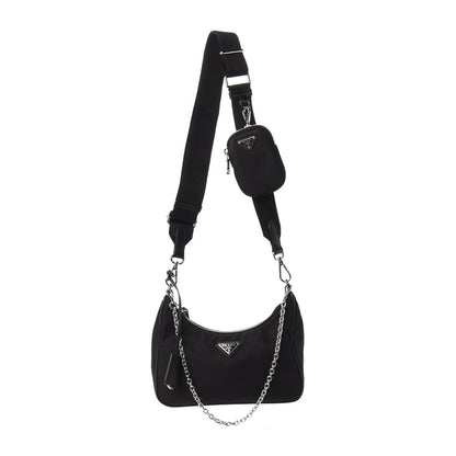 Prada Nylon Re-Edition 2005 Shoulder Bag Black 1 of 9