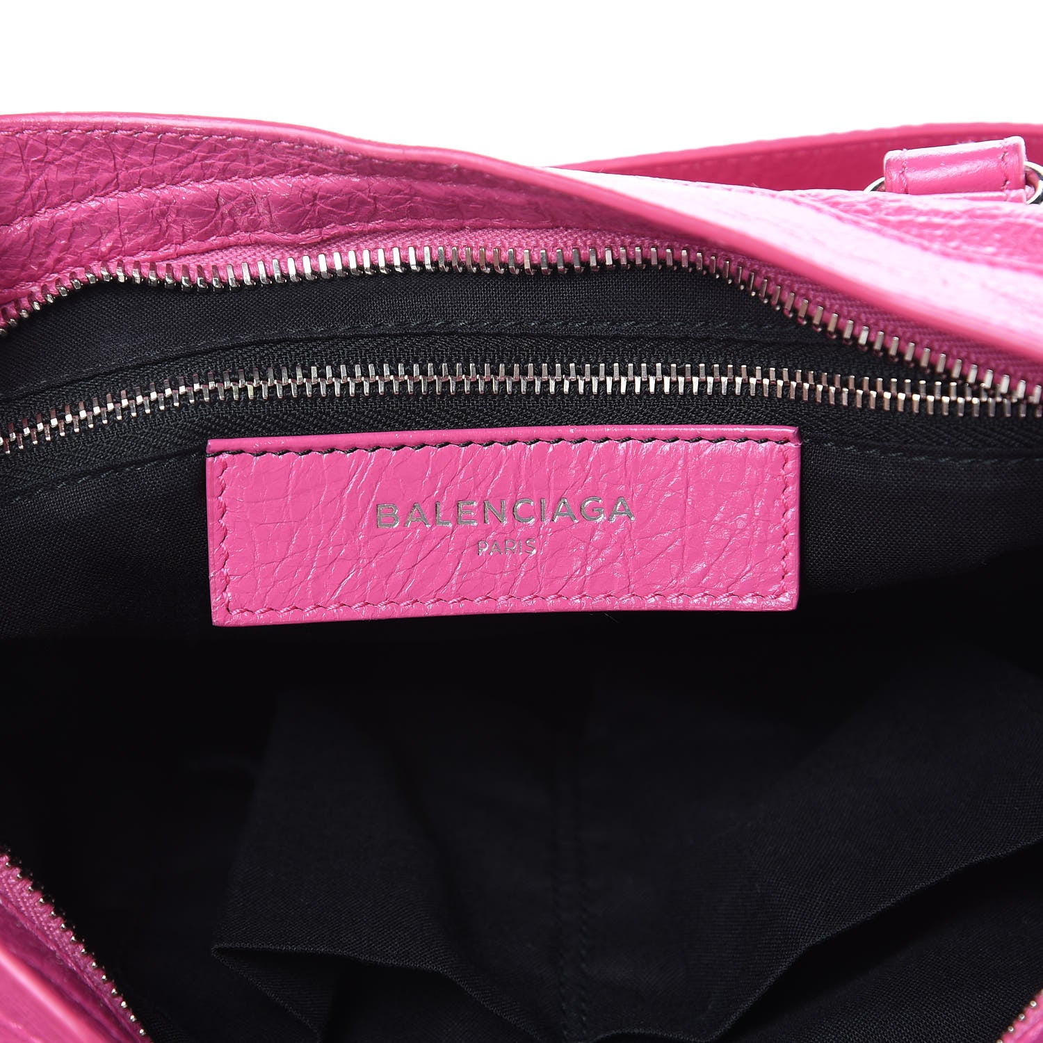 Balenciaga Agneau Classic Silver Hardware S City Rose Flamingo 7 of 15