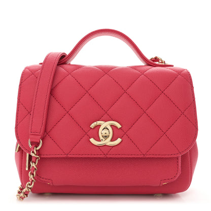 Chanel Caviar Quilted Small Business Affinity Flap Red 1 of 10