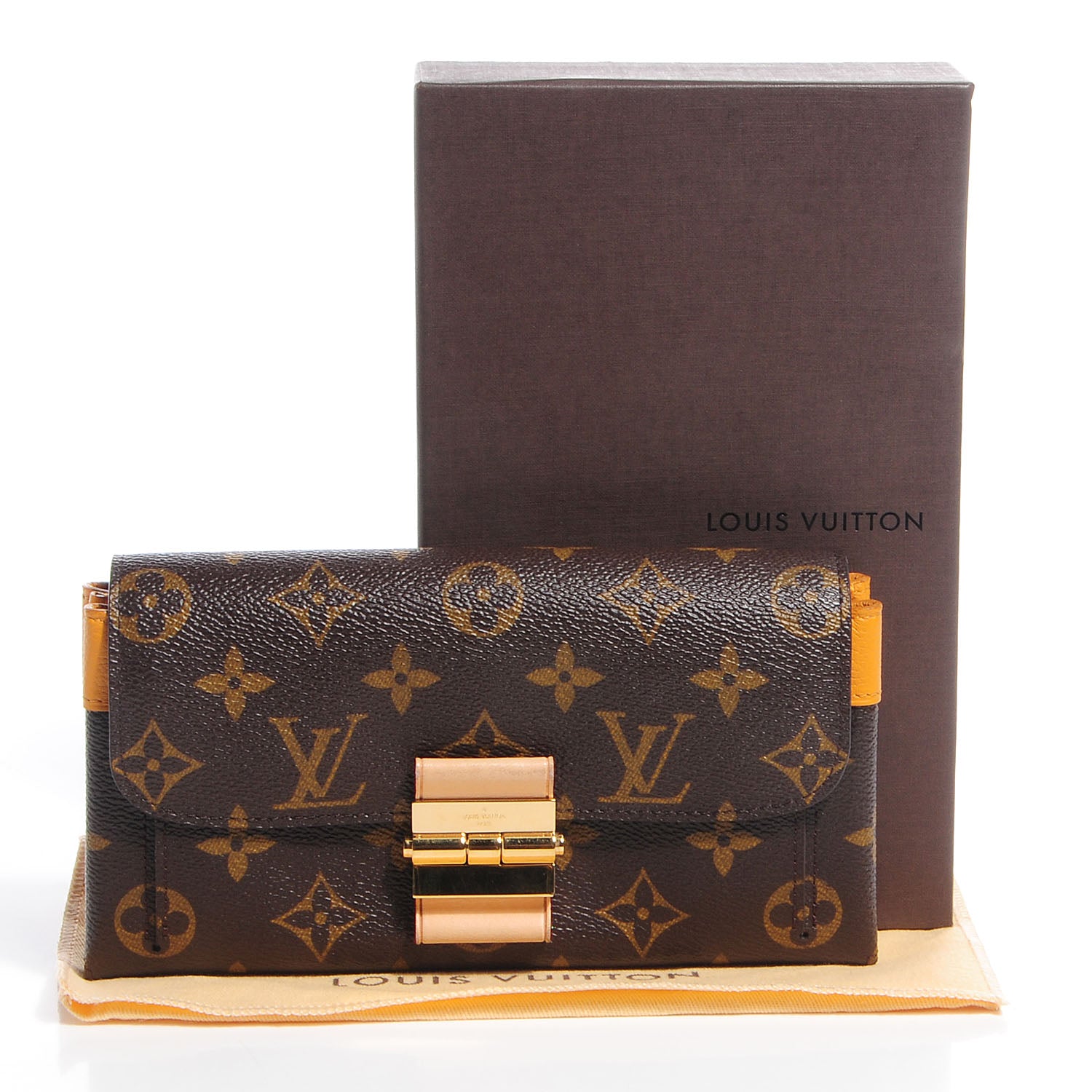 Louis Vuitton Monogram Elysee Wallet Safran 5 of 8