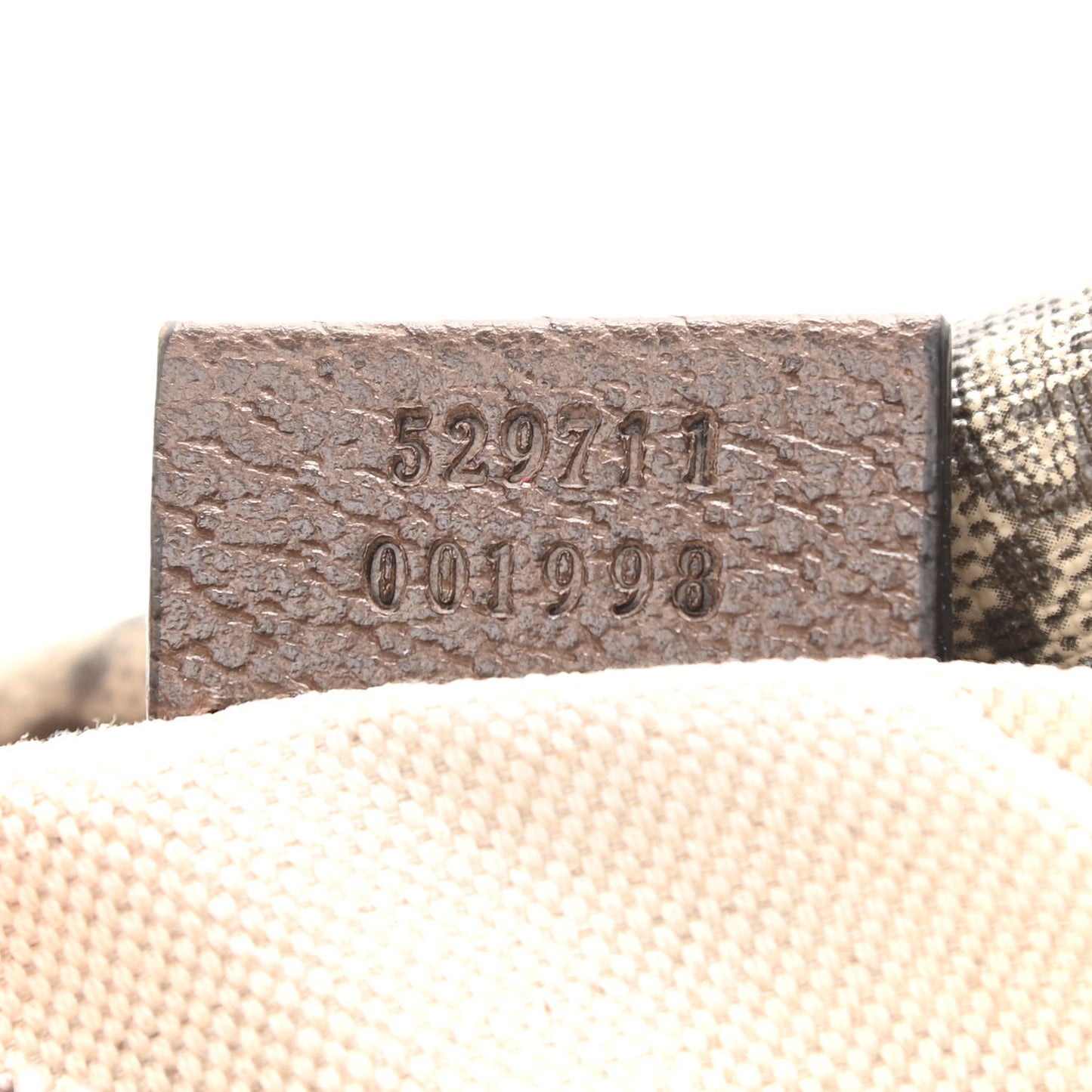 GG Supreme Monogram Courrier Belt Bag Beige New Acero