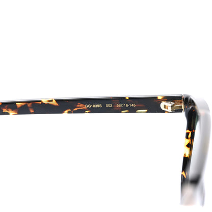 Gucci Acetate Aviator Sunglasses GG1039S Tortoise 7 of 8