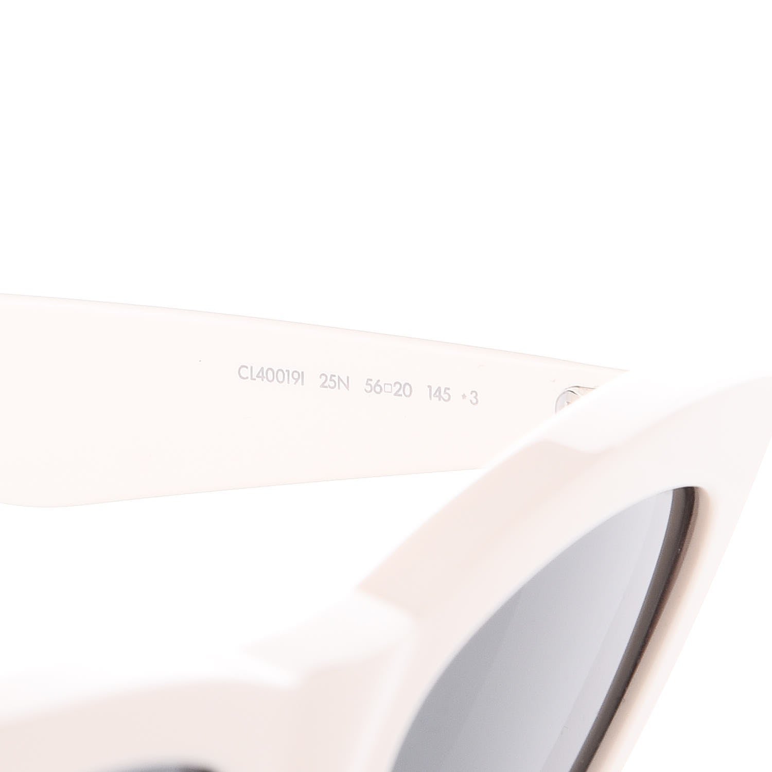 Celine Acetate Cat Eye Sunglasses CL40019I Ivory 5 of 7