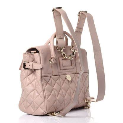 Mulberry Nappa Quilted Cara Delevingne Convertible Bag Oatmeal 2 of 11