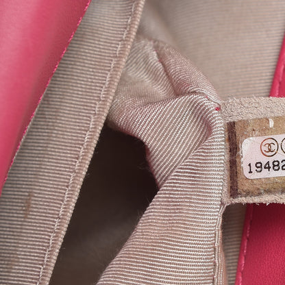 Chanel Lambskin Quilted Small Square Boy Flap Pink 7 of 13