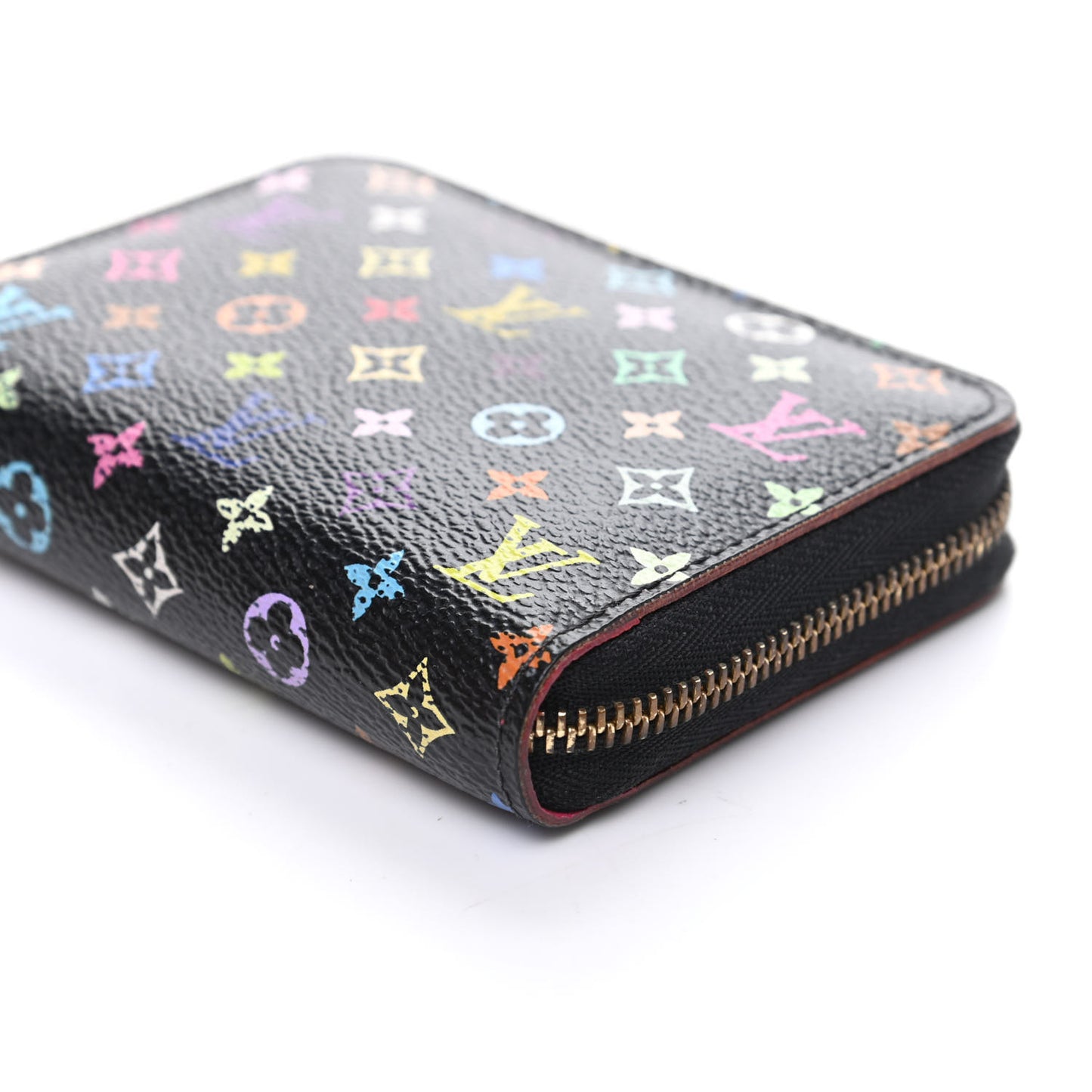 Monogram Multicolor Zippy Coin Purse Black Grenade