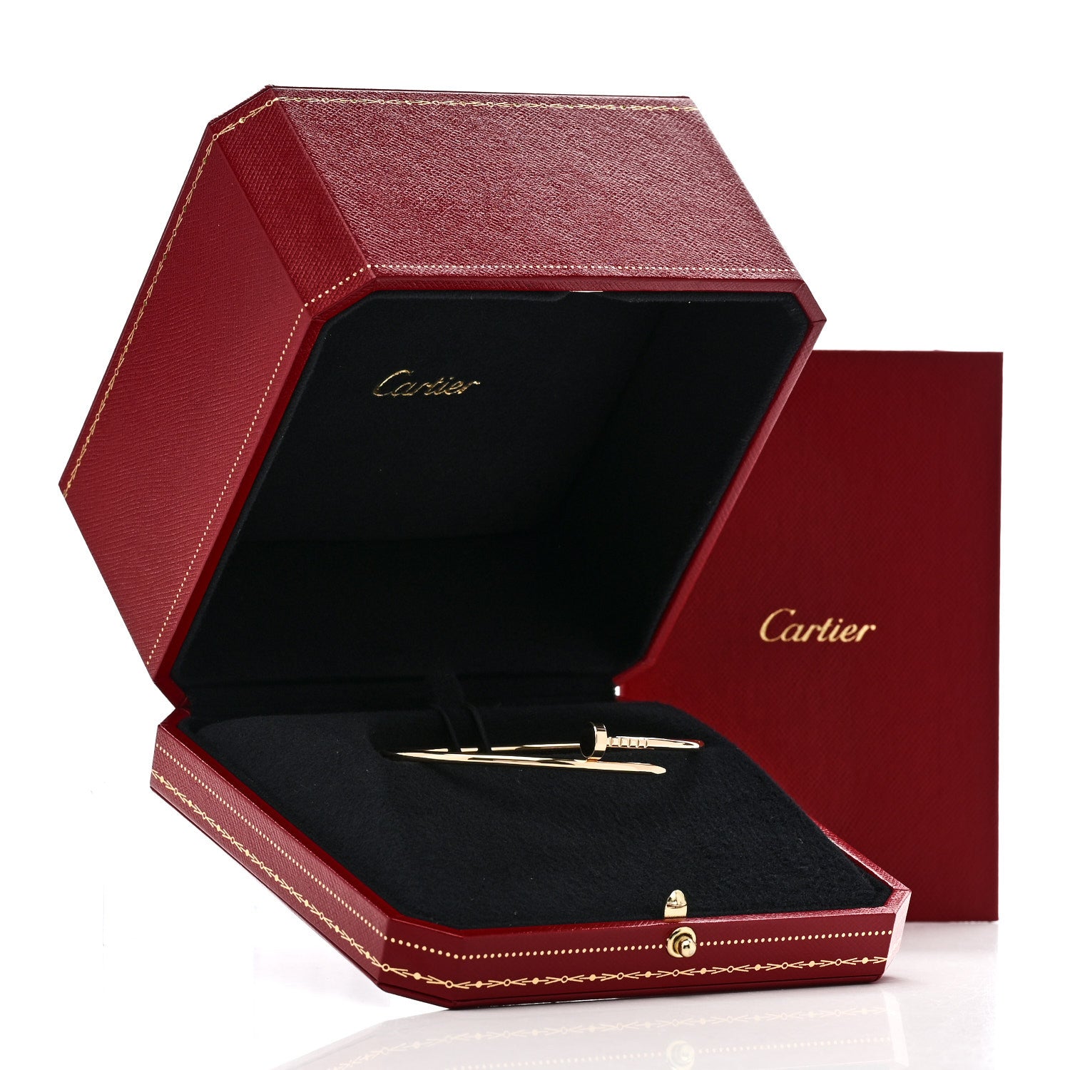 Cartier 18K Yellow Gold Small Juste Un Clou Bracelet 19 5 of 5