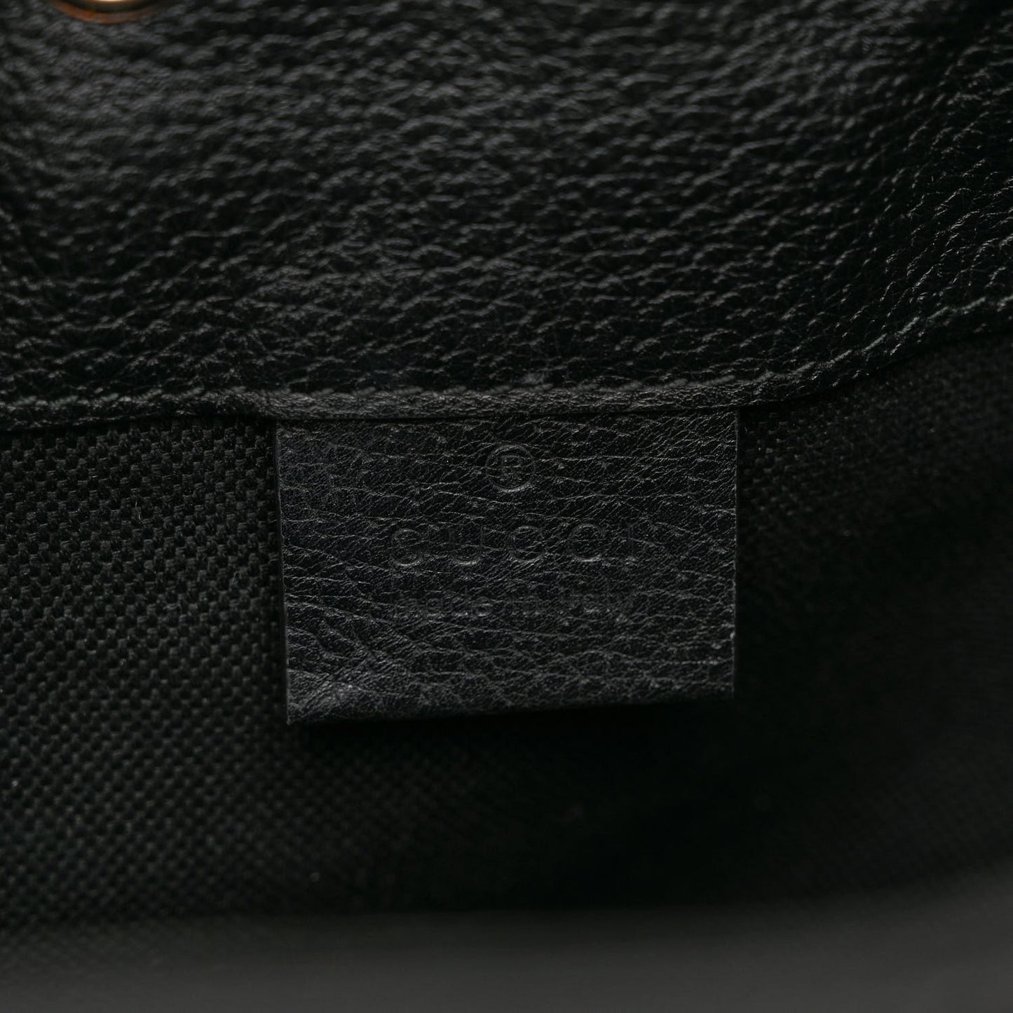 GG Supreme Monogram Psychedelic Bucket Bag Black