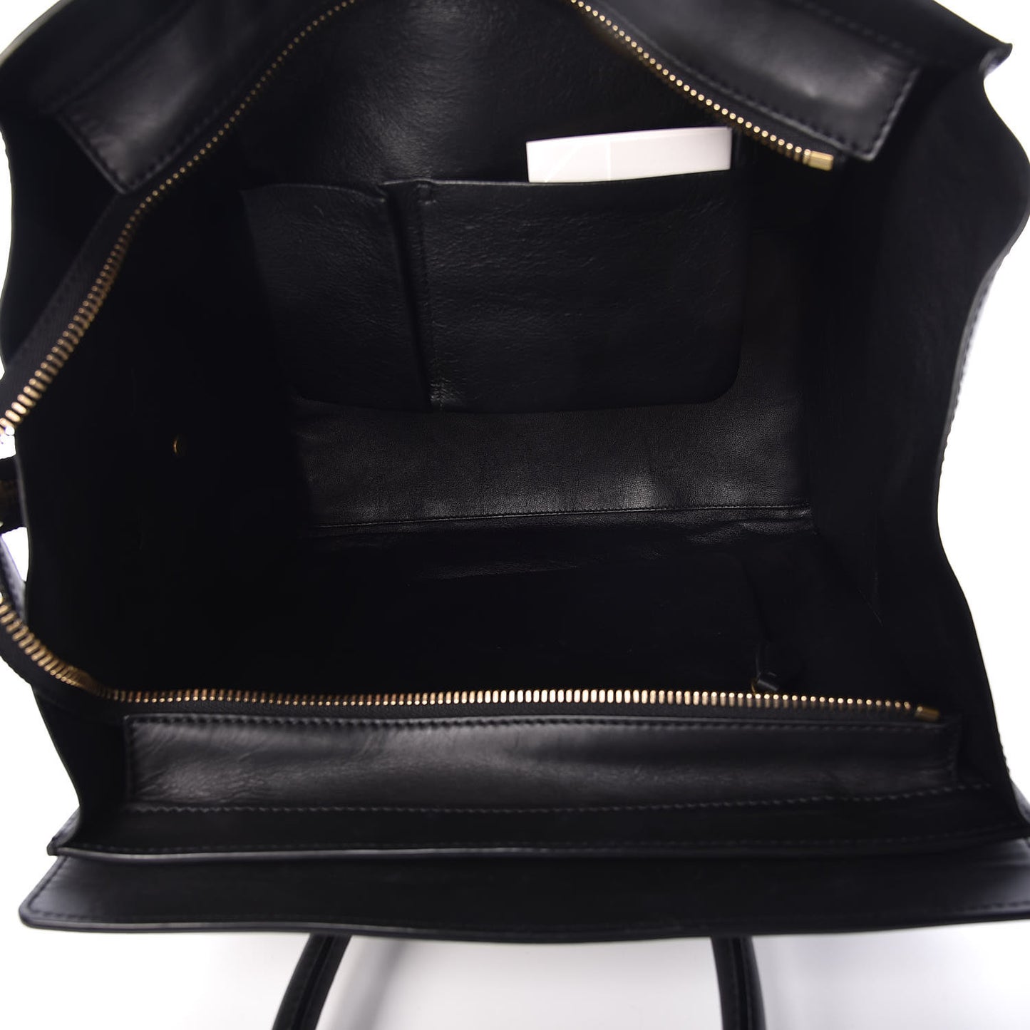 Smooth Calfskin Mini Luggage Black