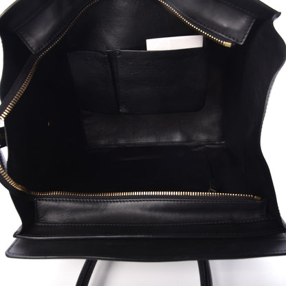 Celine Smooth Calfskin Mini Luggage Black 5 of 10
