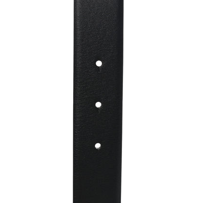 Chanel Calfskin CC Reversible Belt 75 30 Black Burgundy 5 of 7