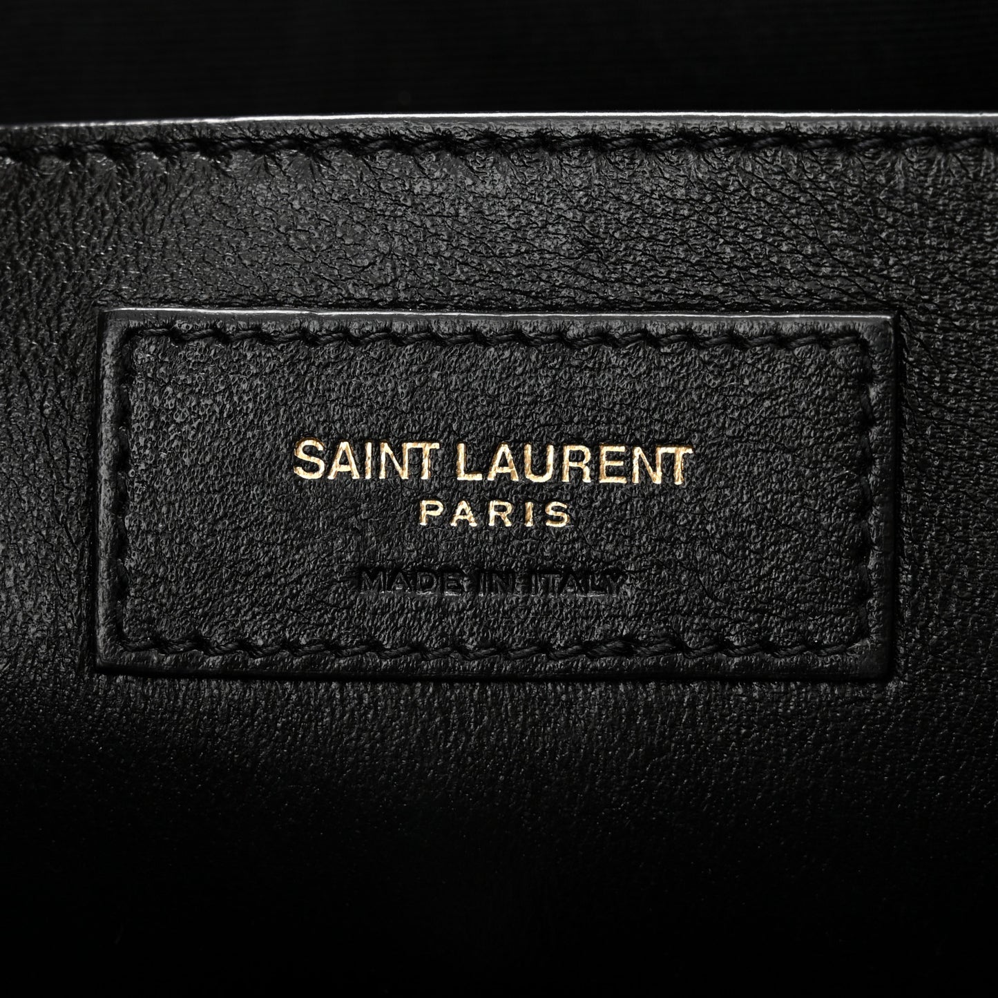 Calfskin Raffia Mini Shopper Tote Naturale Black