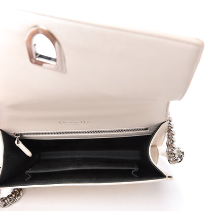 Christian Dior Calfskin Small Diorama Flap Bag Off White 5 of 10