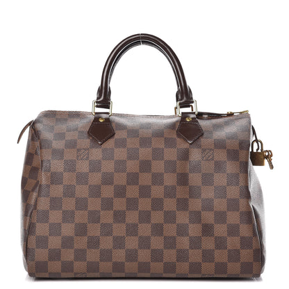 Louis Vuitton Damier Ebene Speedy 30 1 of 20