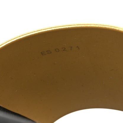 Givenchy Metallic Rubber Logo Pool Slide Sandals 44 Gold 7 of 8