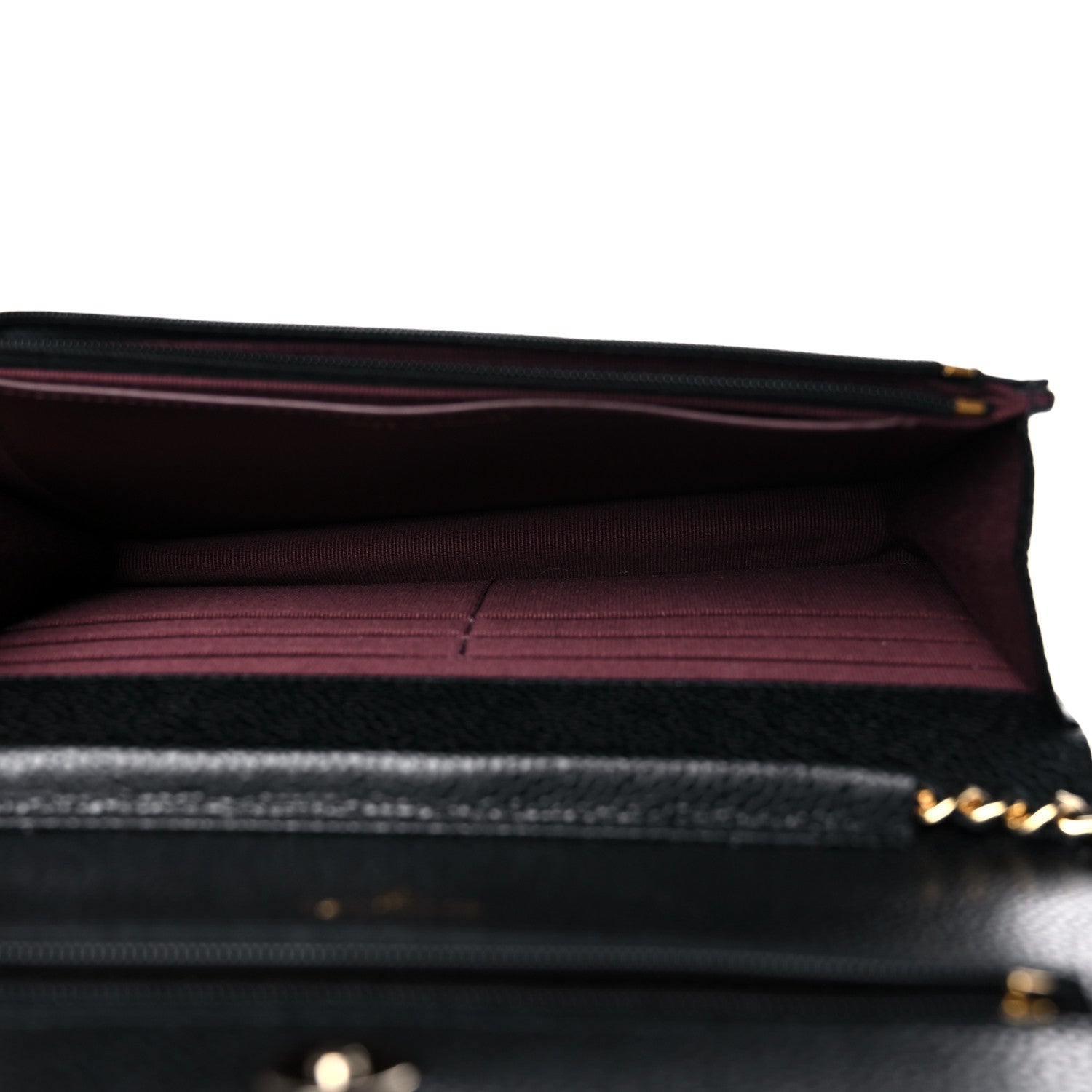 Chanel Caviar Quilted Wallet On Chain WOC Black 5 of 11