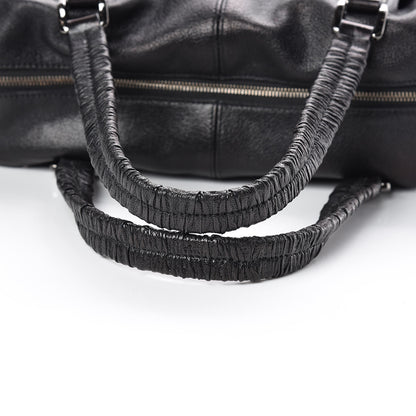 Burberry Grainy Calfskin Tote Black 10 of 18