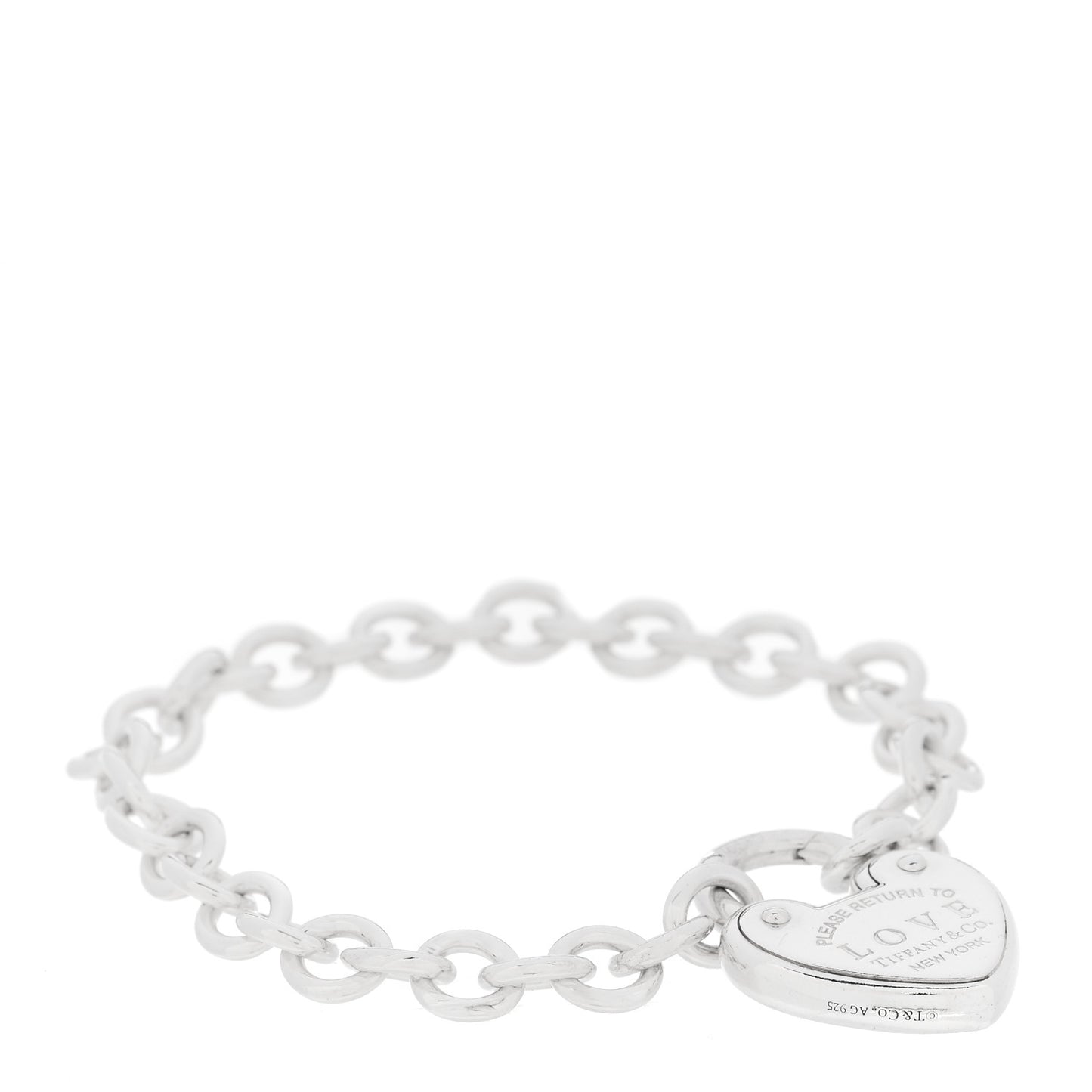 Sterling Silver Return to Tiffany Love Lock Bracelet