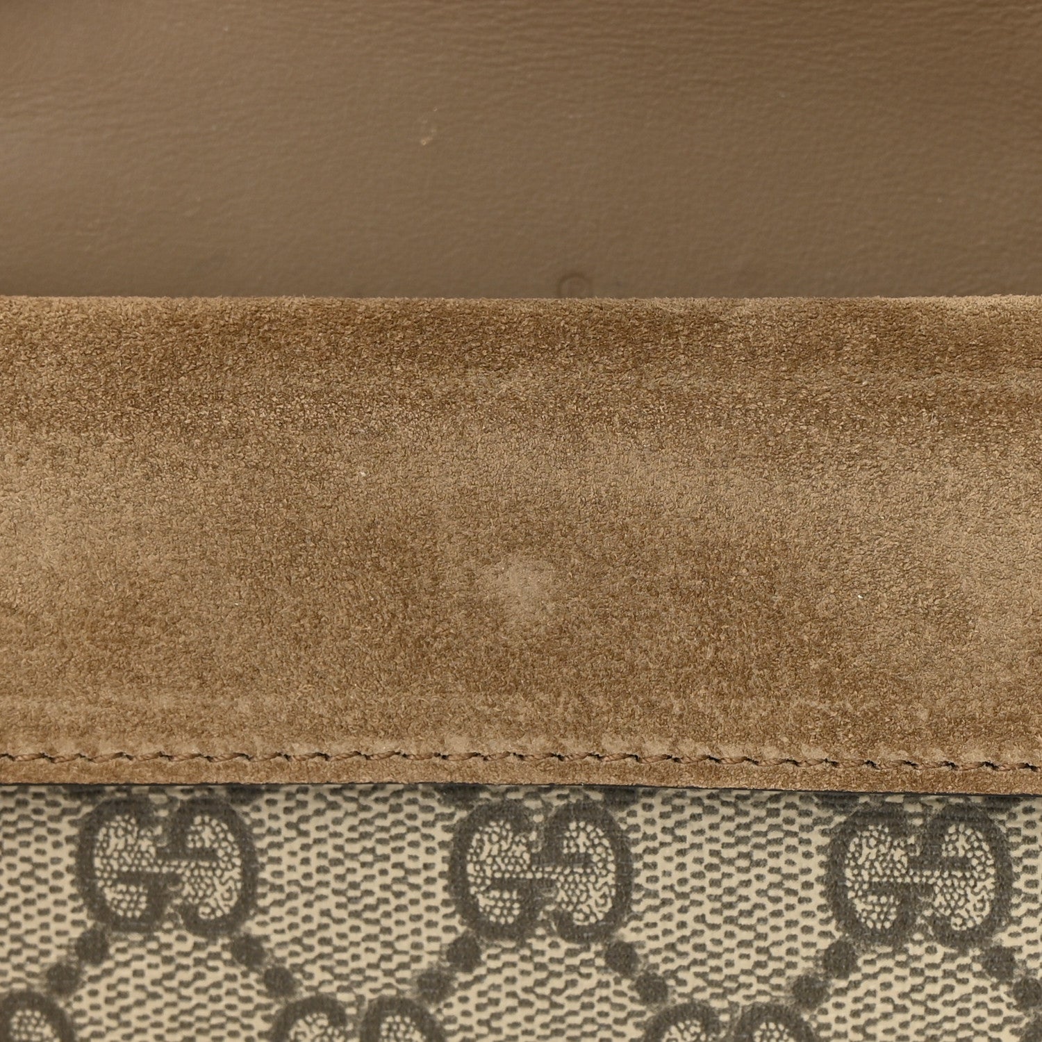 Gucci GG Supreme Monogram Super Mini Dionysus Shoulder Bag Taupe 10 of 12