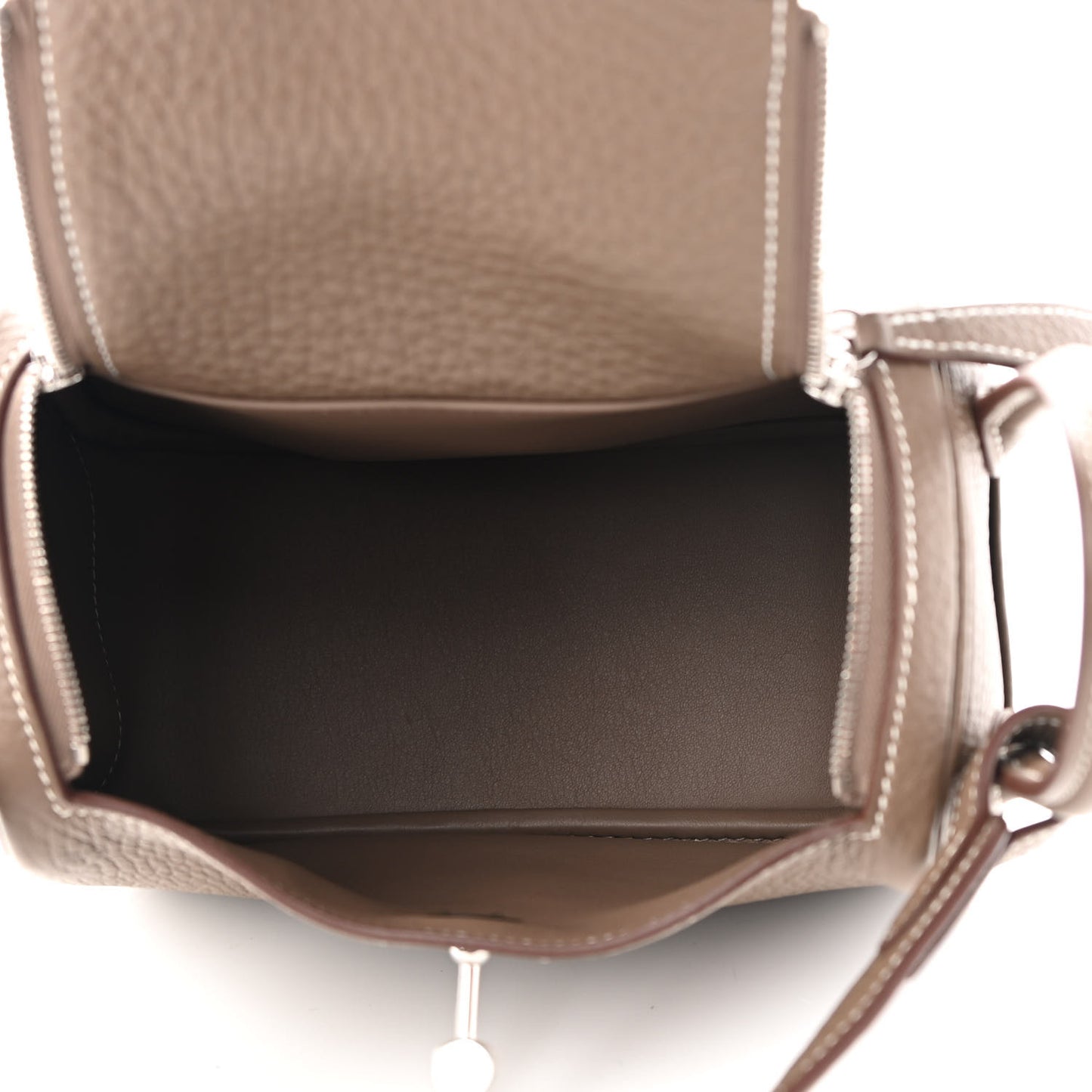 Taurillon Clemence Mini Lindy 20 Etoupe