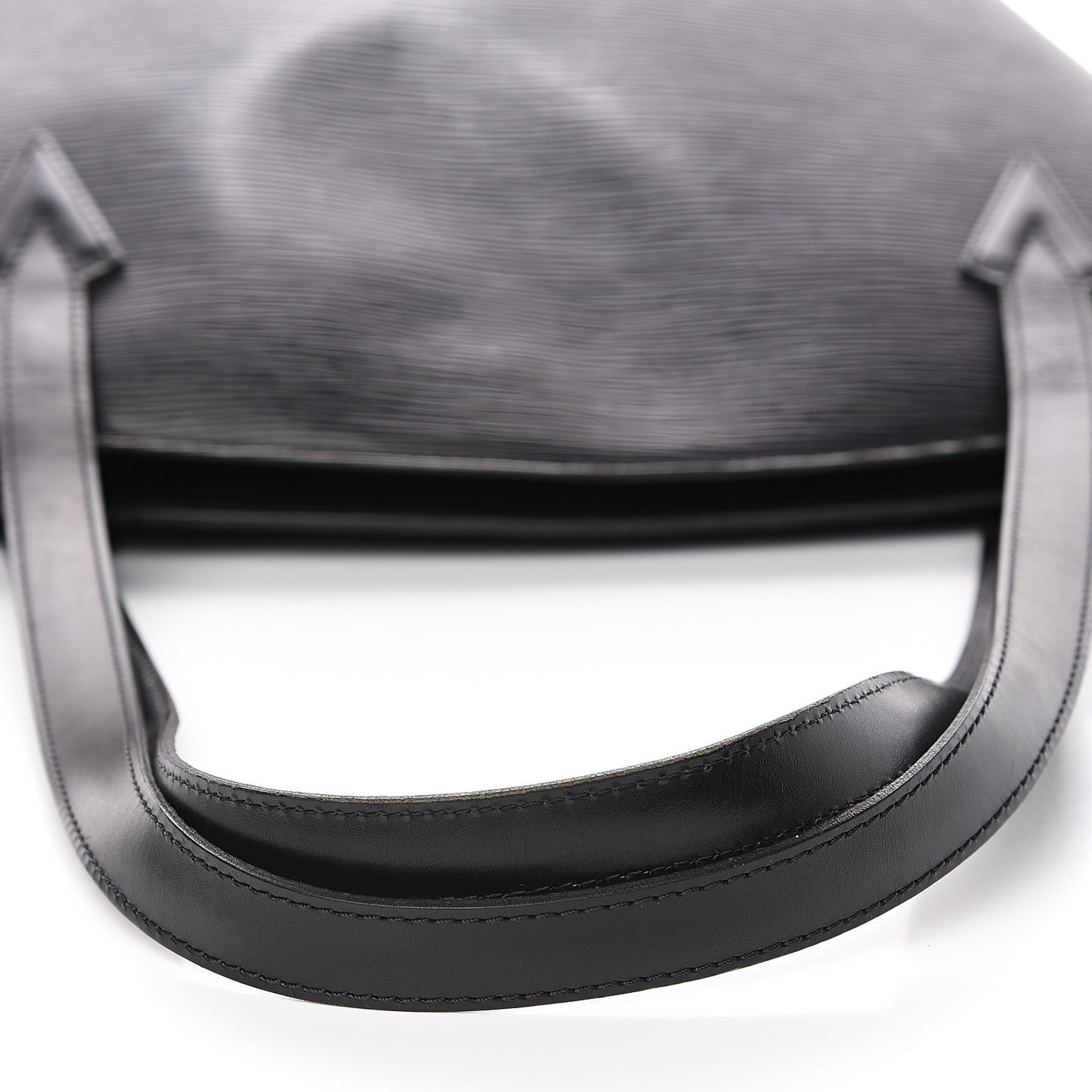 Epi Saint Jacques PM Long Straps Black