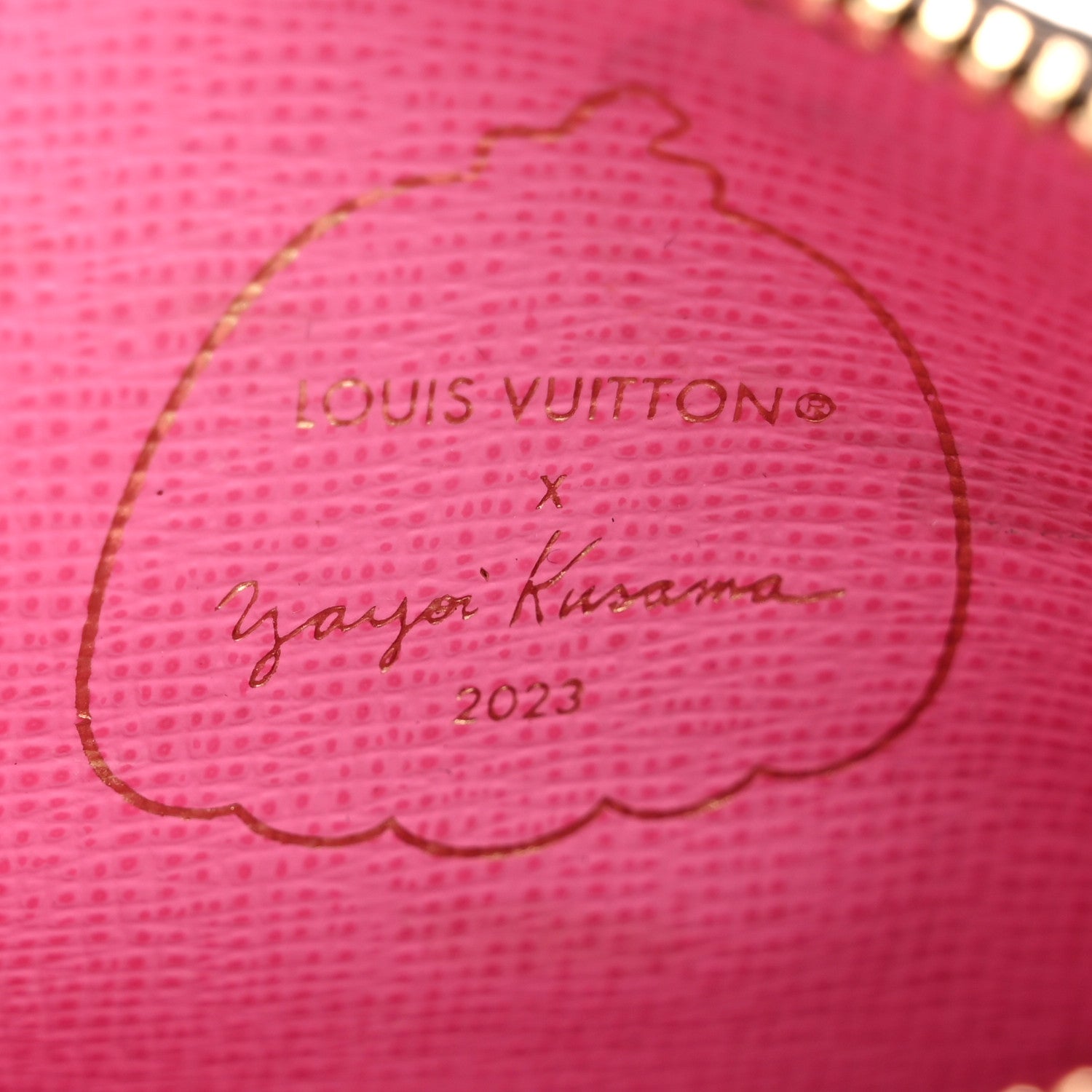 Louis Vuitton LV X YK Monogram Kusama Pumpkin Zipped Romy Card Holder 6 of 8