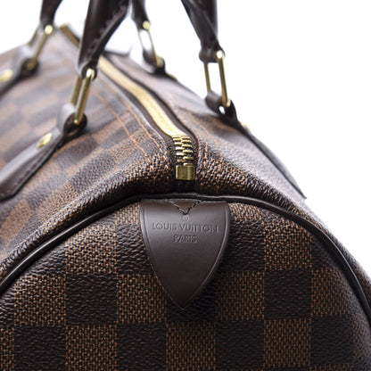 Louis Vuitton Damier Ebene Speedy 30 8 of 11
