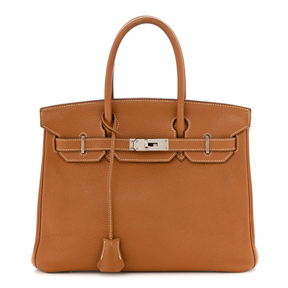 Hermes Togo Birkin 30 Gold 1 of 14