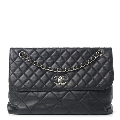 Chanel Calfskin Quilted In The Business Flap Bag Black 1 of 11